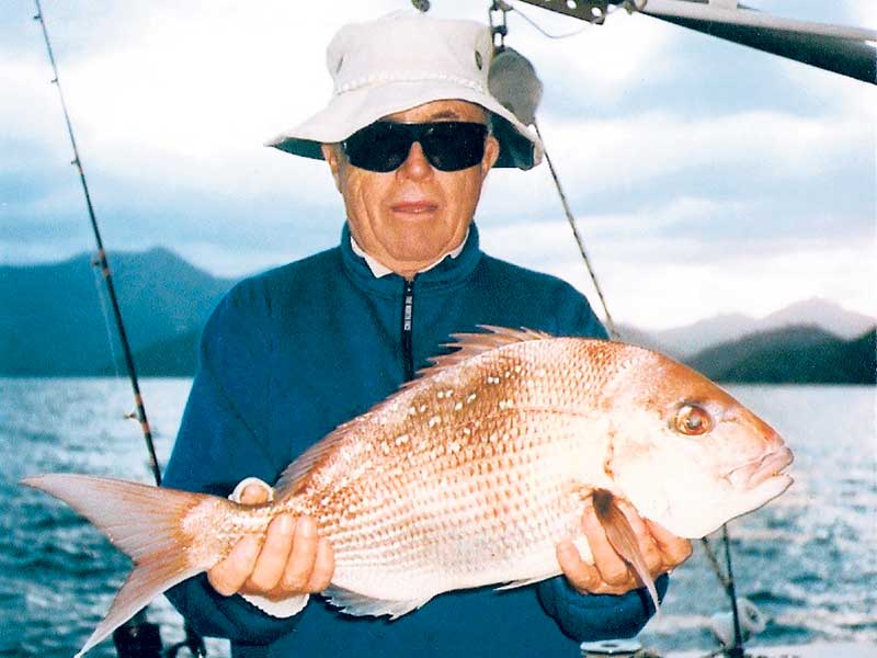 Chasing holiday snapper