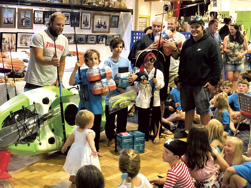 Marlins caught at Bay of Islands Swordfish Club juniors fishing tournament