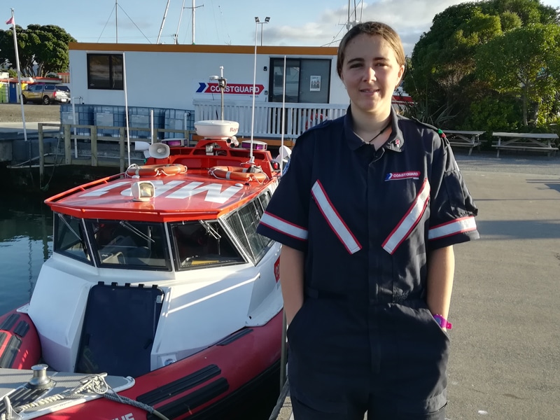 21-year-old wins Coastguard Volunteer of the Year Award