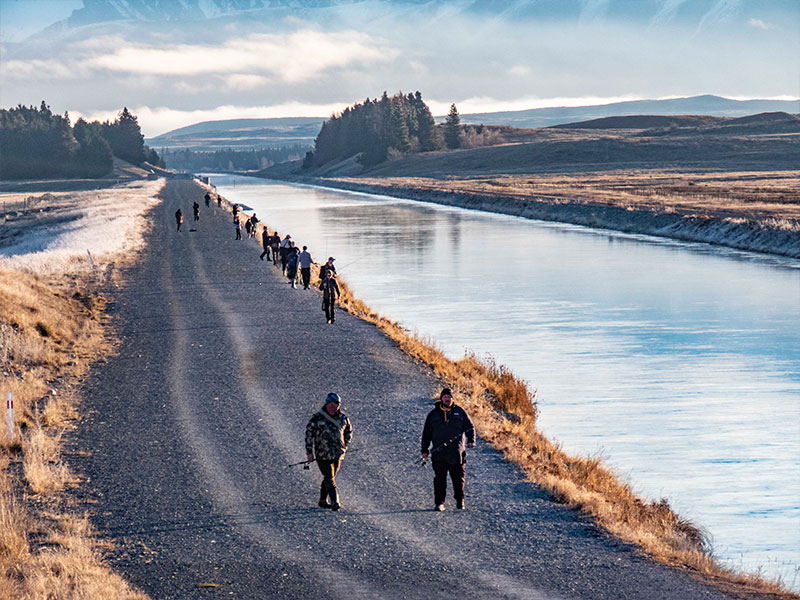 Precautionary closure to upper Tekapo Canal Trout Fishery