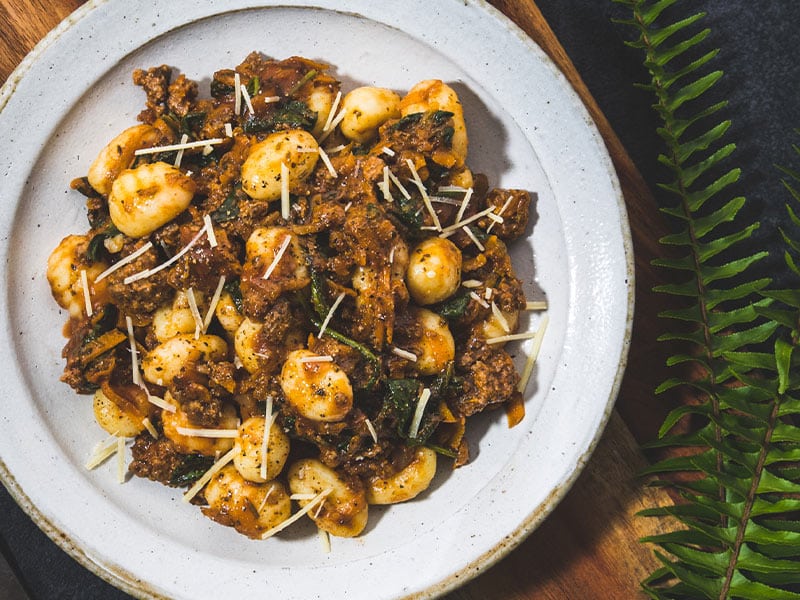 Recipe: 15-minute wild venison and gnocchi bolognese